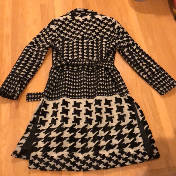 NWT Anthropologie Houndstooth Coat, XS, S, XL - Picture 8 of 9